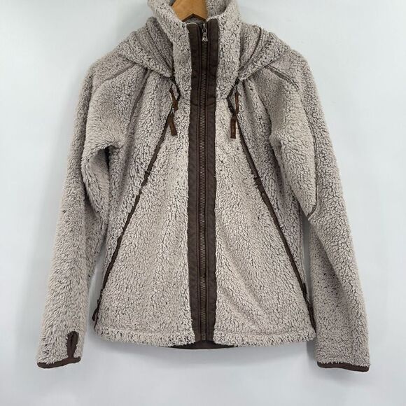 Kühl Stone Born In the Mountain Polyester Fleece Full Zip Flight Jacket Small - Picture 1 of 9